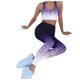 thumbnail image 1 of Gibobby Pantalones de yoga Fitness Legging entrenamiento cintura mujer pantalón correr elástico Yoga deportes Yoga pantalones(Morado， M), 1 of 5