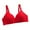 Womens Bras Red, variant on Womens Full Coverage Bras, Deep V Bras for Women No Underwire Push Up Wireless Bra Comfort Seamless Supportive Bra Sexy Lace Soft Sleep Bralette M-2XL