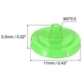 thumbnail image 2 of Unique Bargains Shutter Release Button Soft Shutter Release Button Copper Camera Shutter Button Concave, Green 4 Pack, 2 of 6