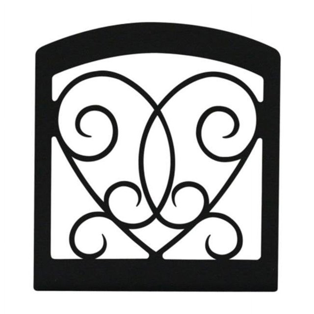 Village Wrought Iron NH-110 Porte-Serviettes Cœur Victorien