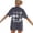 Dark Gray, variant on Active Tops Women Casual Fitness Personalised T Shirts for Women Custom Face Photos Text In Plus Size Loose Fit Crew Neck Overcut Shoulders Hoodies Pink M