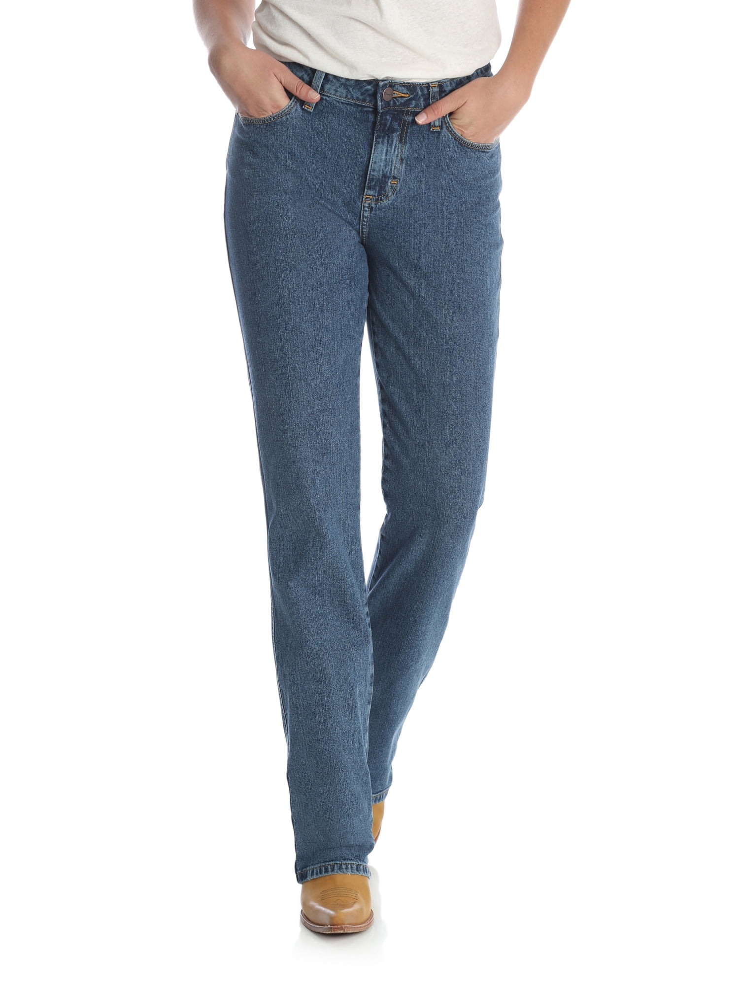 Wrangler Women's Cowboy Cut Slim Fit Stretch Jean 