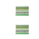thumbnail image 3 of Yuarrent Serie verde 7 unids/set paquetes de tela flor impresa algodón tela costura tela 50x50cm tipo 11 2piezas, 3 of 6