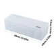 thumbnail image 3 of Caja de almacenamiento de cables de datos de gran capacidad con tapa | Organizador de cables de plástico con compartimentos divididos | Estuche impermeable y a prueba de polvo para escritorio y, 3 of 6