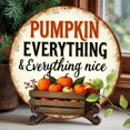 thumbnail image 4 of Mourning Coffee Round Aluminum Sign Halloween Theme Wall Art Vintage Style Wall Decor for Kitchen Living Room Bar Cafe Halloween Party 8x8 Inch, 4 of 7