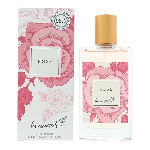 Perfume Les Essentiels Rose Fragancia Floral 80 mL para Mujer