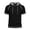 Black#short sleeve hoodies men, variant on Men's Short Sleeve Hoodie Shirts Lightweight Moisture Wicking Athletic Gym Hooded T-Shirts Raglan Hooded Sweatshirt Active Running Tees Black M