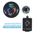 thumbnail image 1 of Controlador de velocidad del Ventilador ANGGREK para Ventilador de escape color negro, 1 of 8