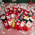 thumbnail image 2 of Calcetines de dibujos animados de Navidad, adornos de Feliz Navidad para el hogar, regalos de Navidad, suministros de Feliz Año Nuevo, 2 of 4