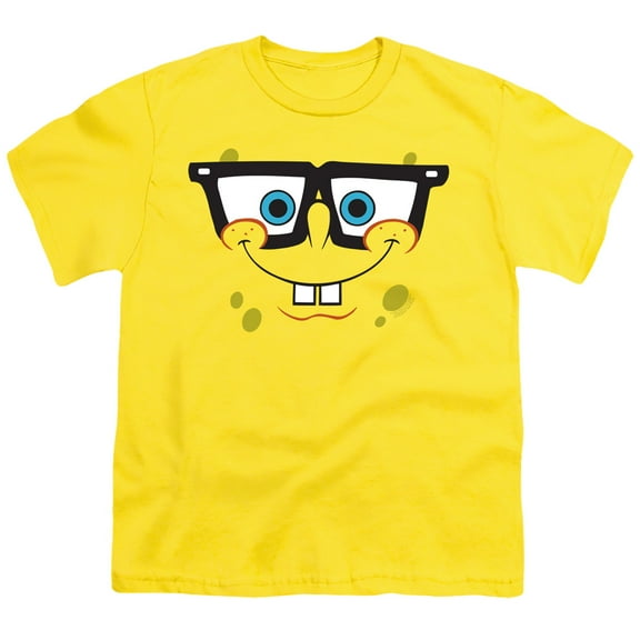 Spongebob Nerd Face Unisex Youth T Shirt