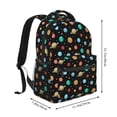 thumbnail image 2 of Fotbe Solar System Planets Space Mochila Casual con Estampado para Escuela, Viajes y Actividades al Aire Libre - Duradera, Ligera y Cómoda, 2 of 5