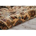 thumbnail image 6 of Nourison Delano Persian Center Medallion Black 6'7" x 9'6" Area Rug, (6' x 9'), 6 of 6