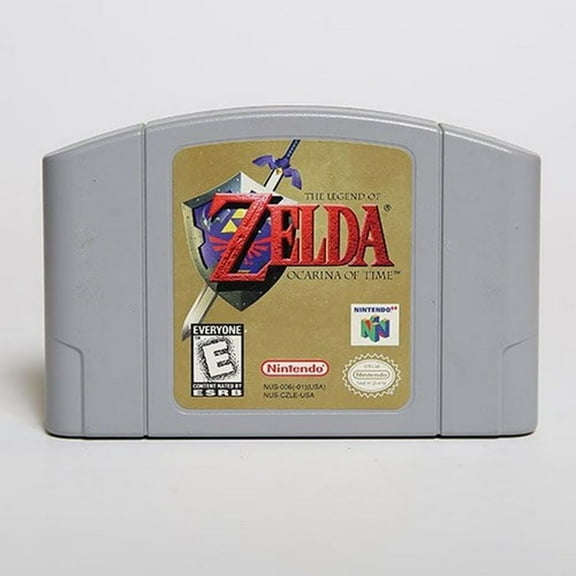 The Legend of Zelda: Ocarina of Time N64 Cartridge Card for N64 Console
