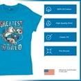 thumbnail image 6 of Greatest Country in the World T-Shirt Cowgirl Cowboy Girlfriend Southwest Rodeo Country Western Rancher Women's Tee, 6 of 7