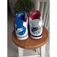 thumbnail image 3 of Ni - ke Ni - ke Air Jordan 4 Retro What The Red Blue White CI1184-146 Men's Size 8.5, 3 of 5