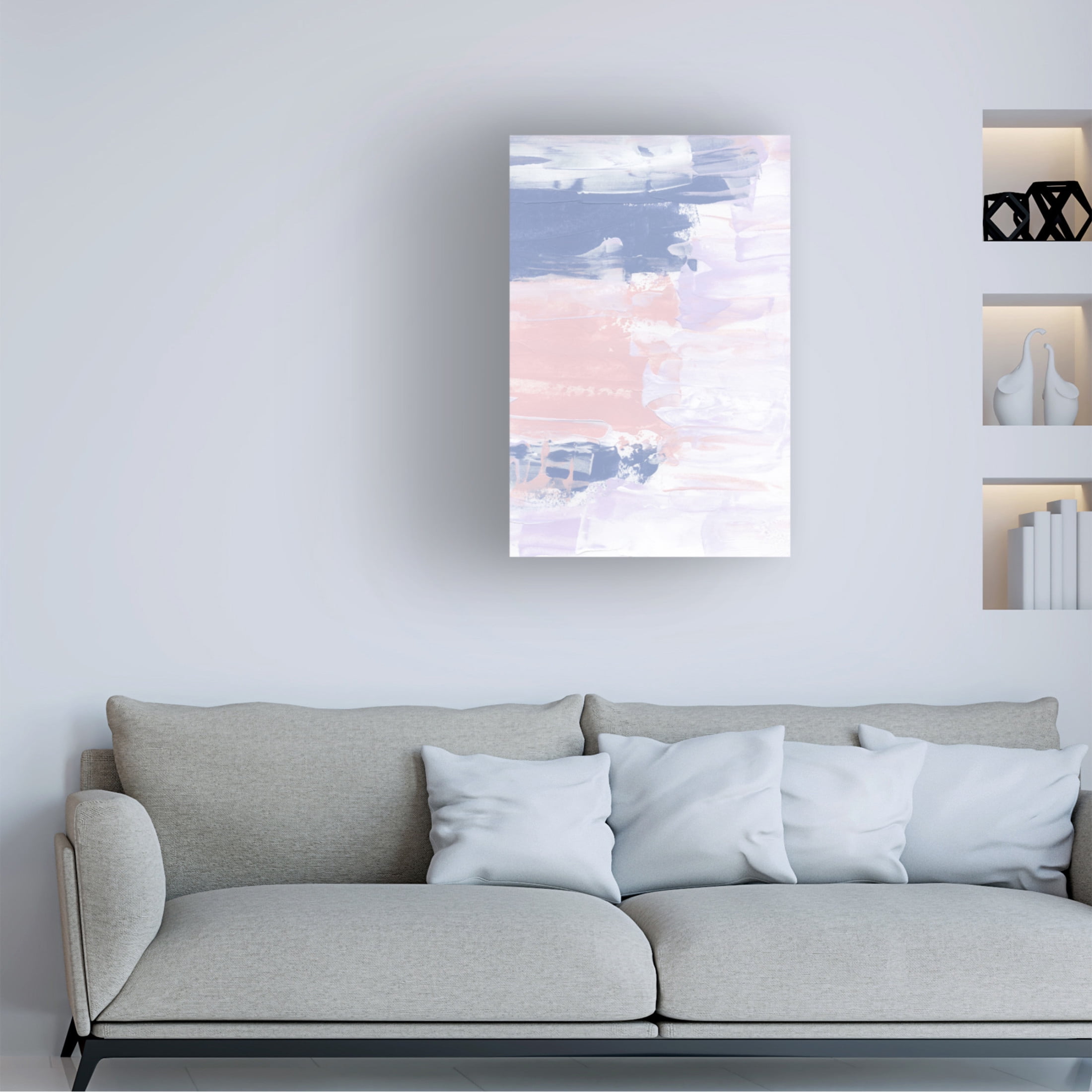 Trademark Fine Art uplusmestudio   Pastel Fun Canvas Wall Art
