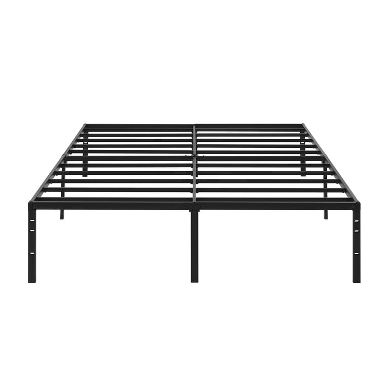 Mainstays Queen 14" Steel Slat Platform Bed Frame, Black photo 5