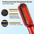 thumbnail image 4 of Cepillo alisador de pelo, rizador, 2 en 1, HUOGUO, blanco, 4 of 5