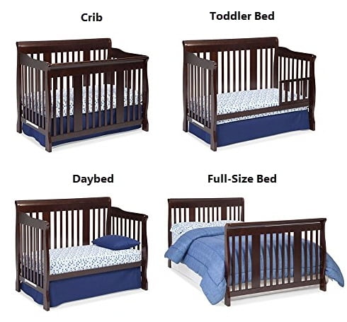 Cherry Baby Storkcraft Tuscany 4 In 1 Convertible Crib Cribs