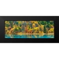 thumbnail image 2 of Krahmer, Frank 18x9 Black Modern Framed Museum Art Print Titled - Lake and forest in autumn, China, 2 of 5