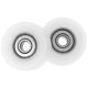 thumbnail image 1 of Nylon Coated U- Wheels for Mechanical Equipment .2X3.2CM Space Saving 2Pcs, 1 of 5