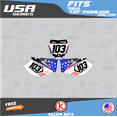 thumbnail image 4 of Kalair GFX Graphics Kit for Yamaha YZ250F (2008-2009) Usa Series, 4 of 5