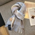 thumbnail image 5 of 100% Pure Australian Wool Scarf, Soft Warm Plaid Winter Neck Wrap Unisex,180*30cm,59, 5 of 59