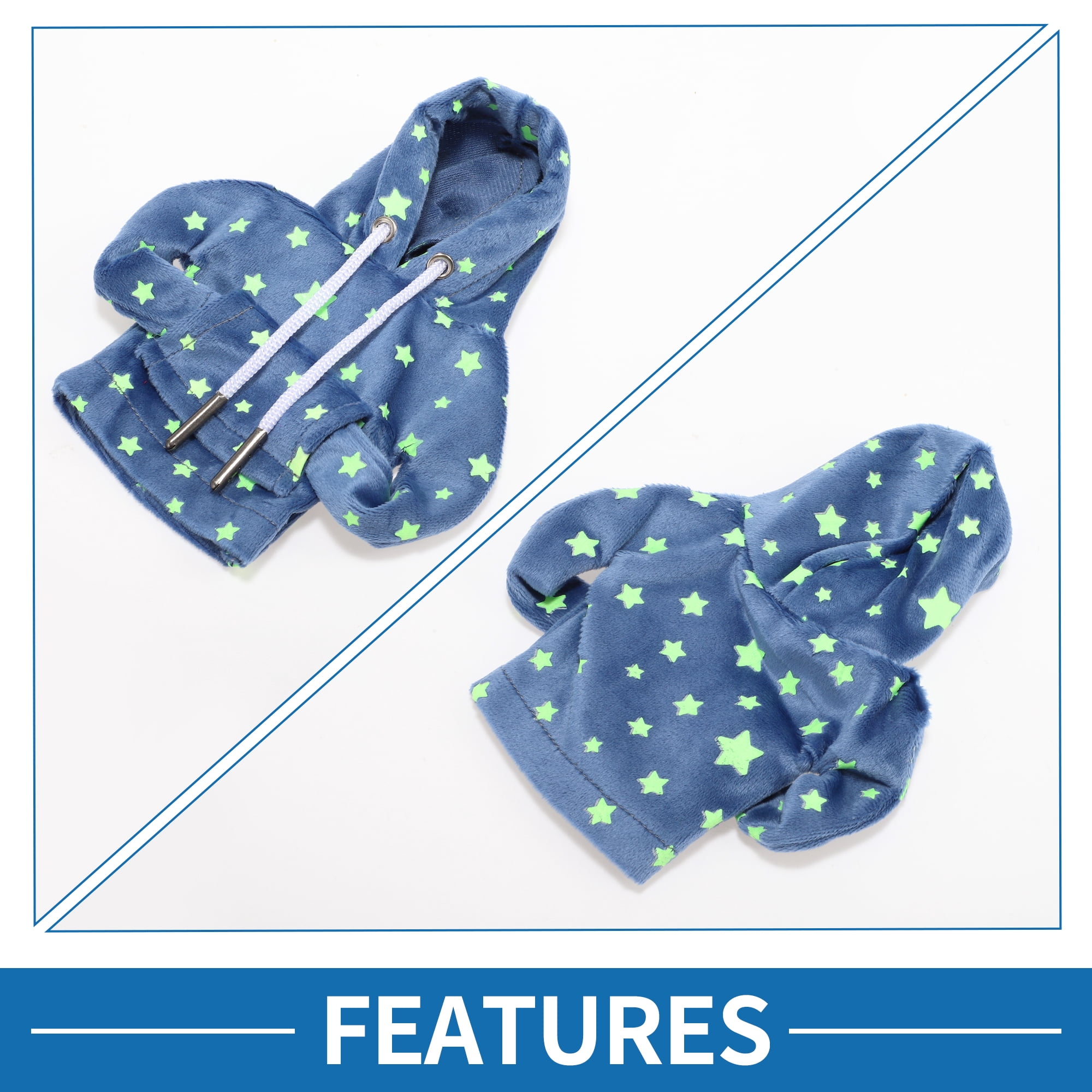Unique Bargains Universal Shift Knob Cover Star Glow in the Dark for Car RV Truck Blue