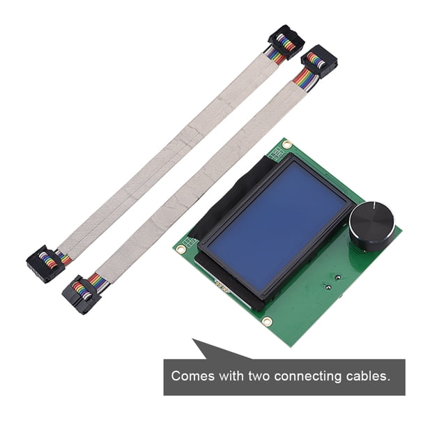 Pantalla LCD de repuesto Verde ANGGREK para Cr-10S con retroiluminación azul
