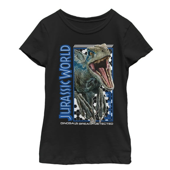 Girl's Jurassic World: Fallen Kingdom Raptor Breach  Graphic Tee Black X Small