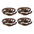 thumbnail image 1 of 4X Outdoor Hammock Tree Straps Tree Tie Rope High Load-Bearing Nylon Webbing Rock Climbing Flat Belt Cover Orange, 1 of 6