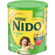 Nestle Pre-School 3+ Whole Milk Powder 1.76 Lb. Canister | Powdered Milk Mix