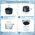 thumbnail image 3 of Accesorio para Raspado de Hielo Fgreeble para Mezcladora Kitchenaid con 8 Moldes, 3 of 7