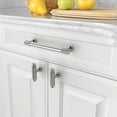 thumbnail image 3 of HDJNal Set of 6 pcs, Knurled Cabinet Drawer Knobs,Modern Brushed Satin Nickel T Shape Bar Knob, Drawer pulls for Kitchen,Cupboard, Wardrobe, Dresser,Cabinet Hardware 128mm, 3 of 7