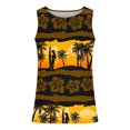 thumbnail image 4 of LSLJS Débardeur Floral Hawaïen d'Été pour Hommes Nouvelle Mode Décontractée Imprimé Sport Col Rond, 4 of 5