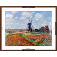 thumbnail image 5 of Art.com Monet: Tulip Fields, 1886 Giclee Print by Claude Monet, Brown Frame Wall Art, 29" x 23", 5 of 5
