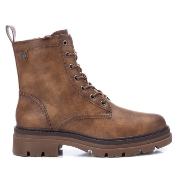 Women's Lace-Up Booties By XTI A 171000 Taupe