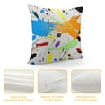 thumbnail image 4 of GOSMITH  Decorative Pillow Covers, Cushion Covers for Farmhouse Home Decor, Modern Abstract Art Colored Splashes of Ink, 4 of 5