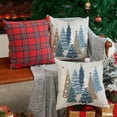 thumbnail image 3 of Christmas Pillow Covers 20x20 Inch Set of 2 Christmas Tree Decorative Throw Pillows Winter Christmas Decor for Home Couch TH-50E20, 3 of 6
