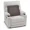 Brown, variant on Baibu Lumbar Support Pillow, Dual Layer Gel Memory Foam Back Cushion for Recliner Chair, Lower Back Pain Relief, 20 x 16.5 x 5 in, Gray