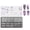 LACE06, variant on Nails Art Stamping Plates French Nails Template Flowers Nails Stencil Stamp Decoration Nails Art Tool for Nails Salon