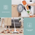 thumbnail image 6 of Fall Hedgehog Pumpkin Kitchen Rugs Sets Of 3,Kitchen Runner Rugs Non Skid Washable,Decorative Kitchen Floor Mats for Kitchen,Sink,Laundry,17"x30"+ 17"x47" + 17"x59", 6 of 6
