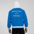 thumbnail image 6 of Men's Darius Rucker Collection by Fanatics Blue Detroit Lions Full-Snap Hoodie Jacket, 6 of 6