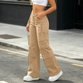 Picture Idea: Elegant Casual Pocketed Utility Pant For