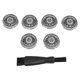 thumbnail image 1 of 6Pcs SH90 Razor Blade Replacment Head for Philips Shaver S7000 S8000 S9000 S9031 S9041 S9111 S9121 S, 1 of 5