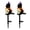 Black - 2Pcs, variant on Solar Stake Lights,Halloween Skeleton Landscape Lights With Cape Hat,Resin Garden Pathway Decoration Lamp,Black - 1Pc