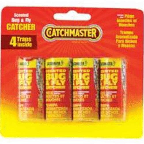 CatchMaster Scented Fly Ribbon 25" Long Contains 24 ~4Packs 96 Total Strips BULK 