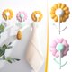 thumbnail image 1 of onlyliua Ofertas Del Día Por Tiempo Limitado Gancho de Ventosa En Forma de Flor, Sin Agujeros, para Puerta de Baño, Adhesivo para Pared Sin Dejar Rastro, Gancho Doble En Forma de Flor, 1 of 4