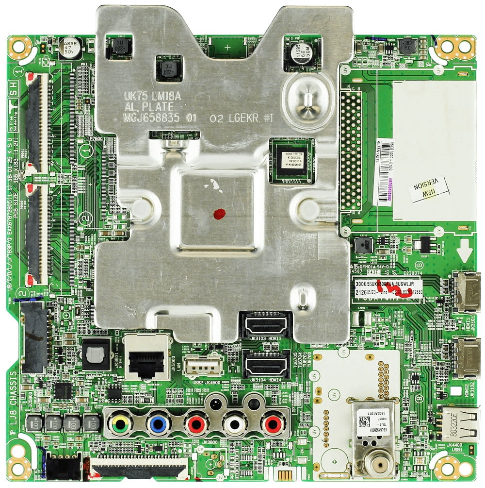 EBT65195802 Main Board for 55UK6500AUA.BUSWLJR - Walmart.com