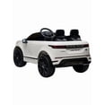thumbnail image 3 of PINGÜE® Montable Eléctrico para Niños| Range Rover® Evoque Licencia Oficial |Control Remoto 2.4Ghz | Bateria 12V 4.5AH | USB Música Radio Luz LED | 2 Motor 25W | WHITE, 3 of 6